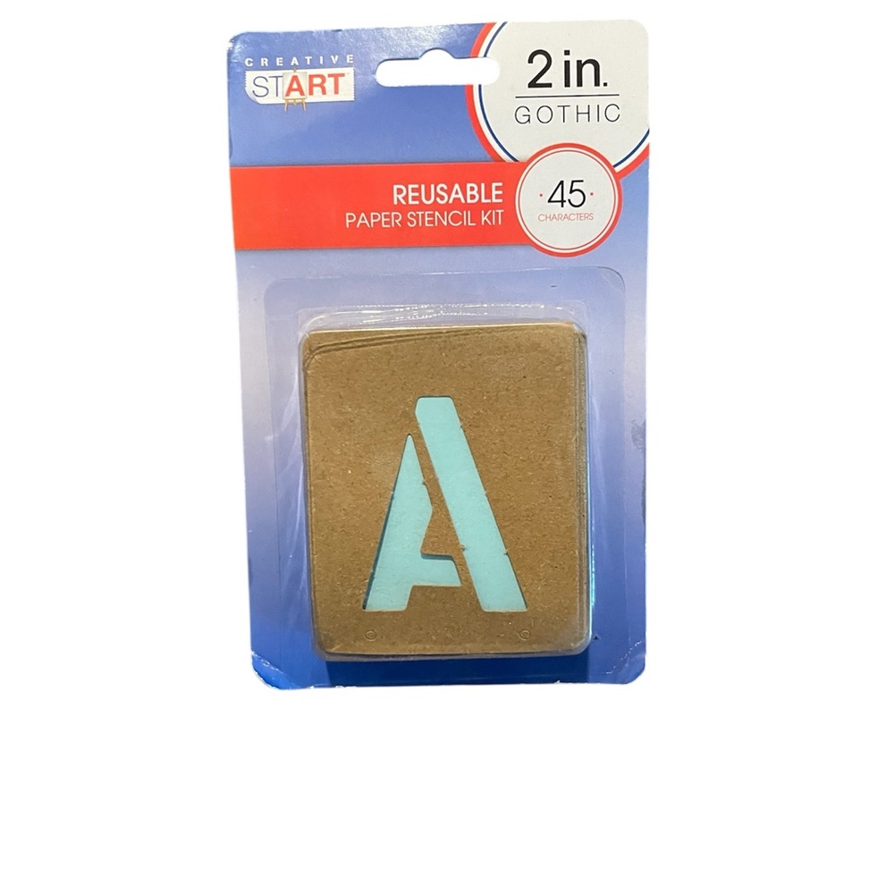 Creative Start Reusable Paper Stencil Kit